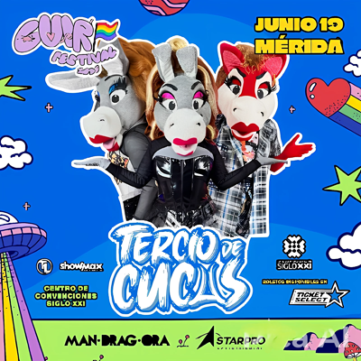 CUIR FESTIVAL 2025 (Burrita Burrona, Koketas show, La Pohibida, C-Pher, Wapayasos y más) MERIDA
